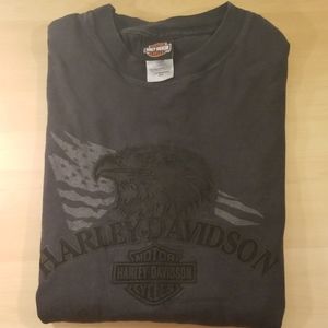 Harley davidson golden spike Ogden utah shirt xxl